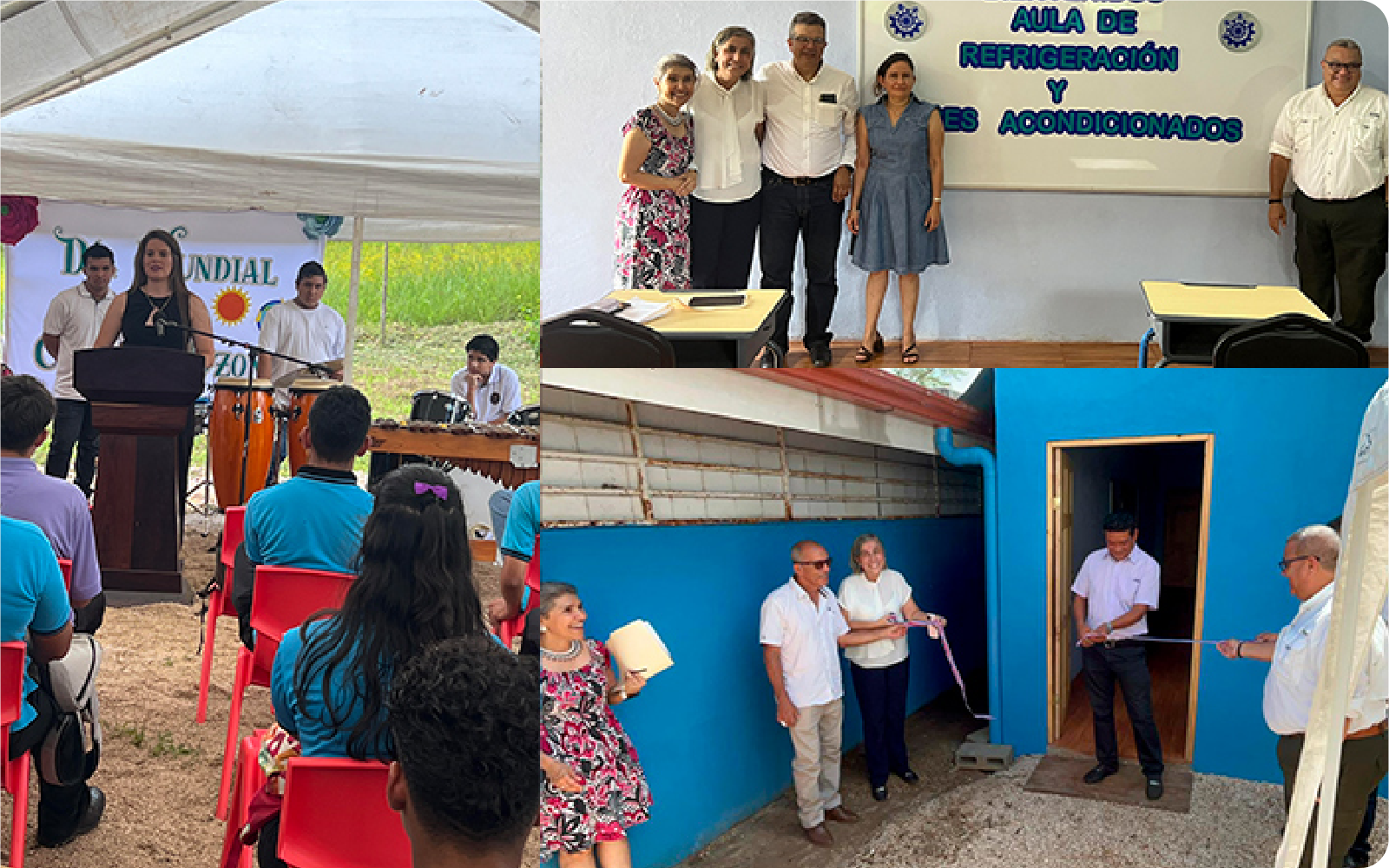 Daikin contribuye a nueva aula-taller en Costa Rica