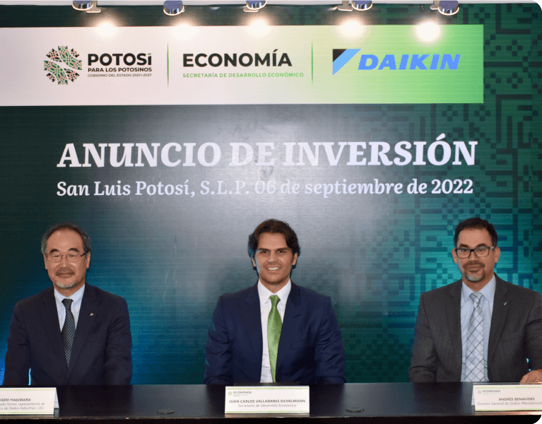 Daikin coloca la primera piedra de dos nuevas plantas de producción con una inversión de $300 millones
