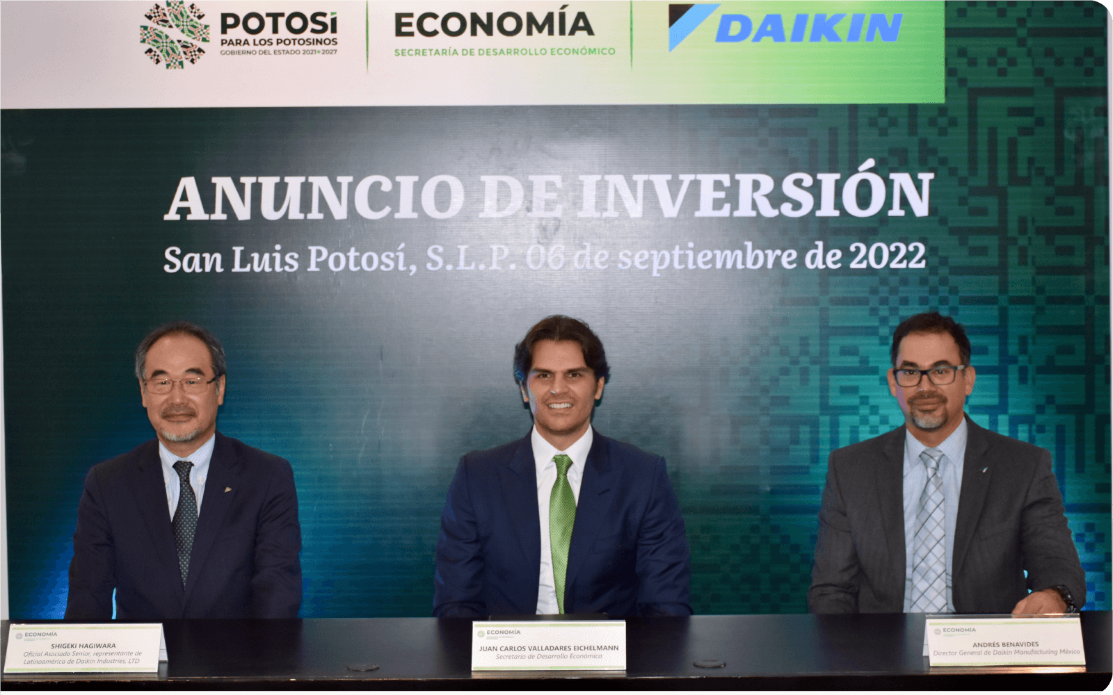 Daikin coloca la primera piedra de dos nuevas plantas de producción con una inversión de $300 millones