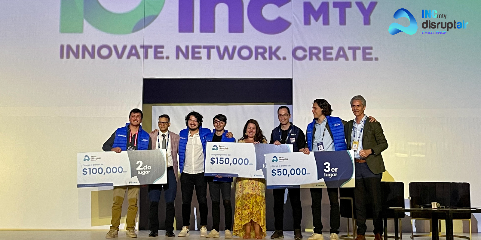 Daikin presenta a ganadores del primer Disruptair Challenge en INCmty